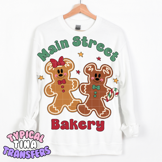 Mainstreet bakery | DTF Transfer | POD