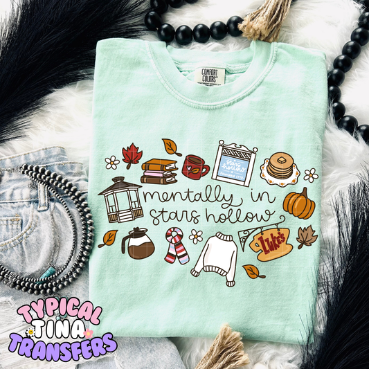 Mentally at Stars Hol | DTF Transfer | POD