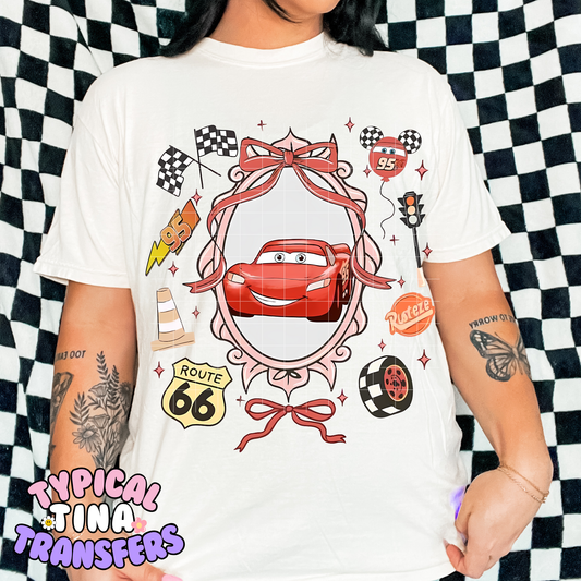 McQ coquette Frame | DTF Transfer | PO