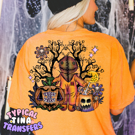 Trick or Treat Sackboy | DTF Transfer | POD