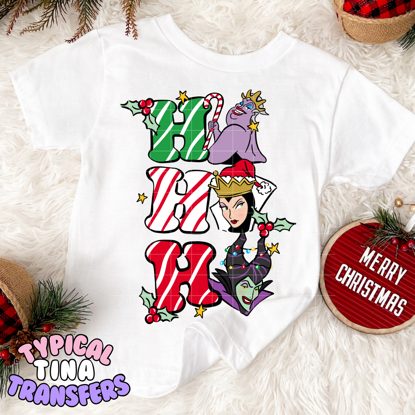 Male Villains Ho Ho Ho | DTF Transfer | POD