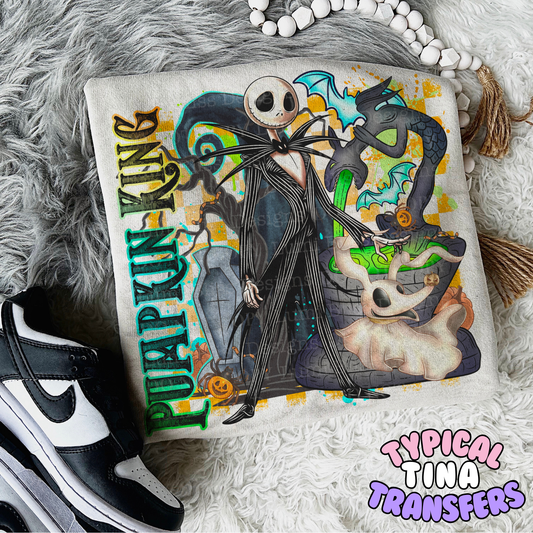 Pumpkin King | DTF Transfer | POD