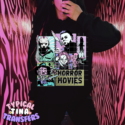 Horror Movies | DTF Transfer | 15" Adult