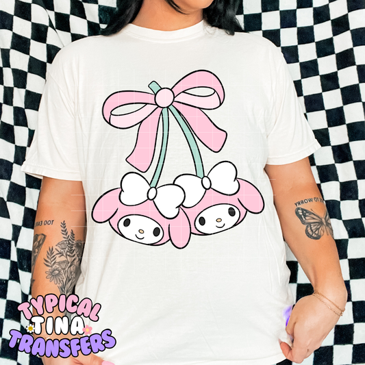Kawaii Cherries M | DTF Transfer | POD