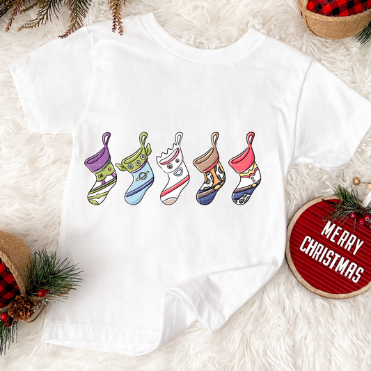 Toy character stockings | DTF Transfer | POD