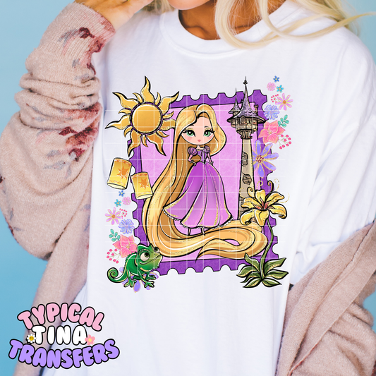 Dis/Cartoon stamps part 2 | DTF Transfer | POD