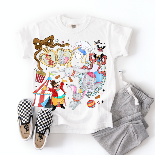 Elephant Soar Locket and frame | DTF Transfer | POD