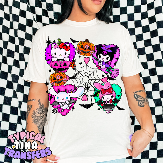 HK Halloween Hearts | DTF Transfer | POD