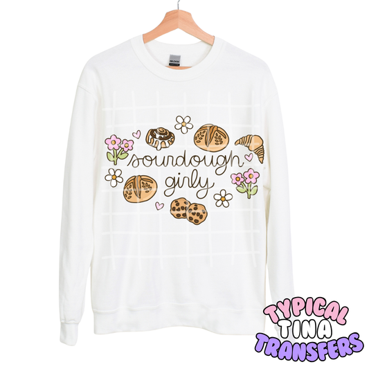 Sourdough Girly | DTF Transfers | POD