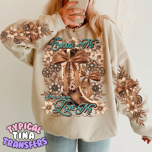 Excuse me (boots) | DTF Transfers | POD