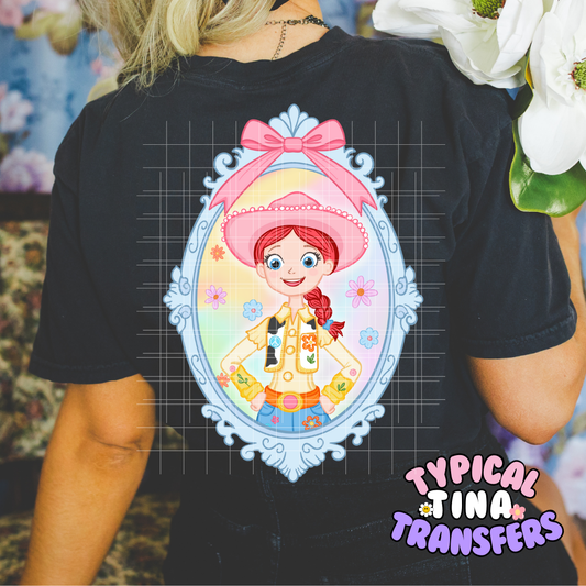 Protriat Jessie no outline | DTF Screen Print | POD