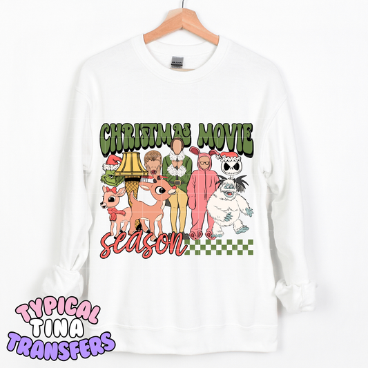 Chirstmas Movie Season Group | DTF Transfer | POD