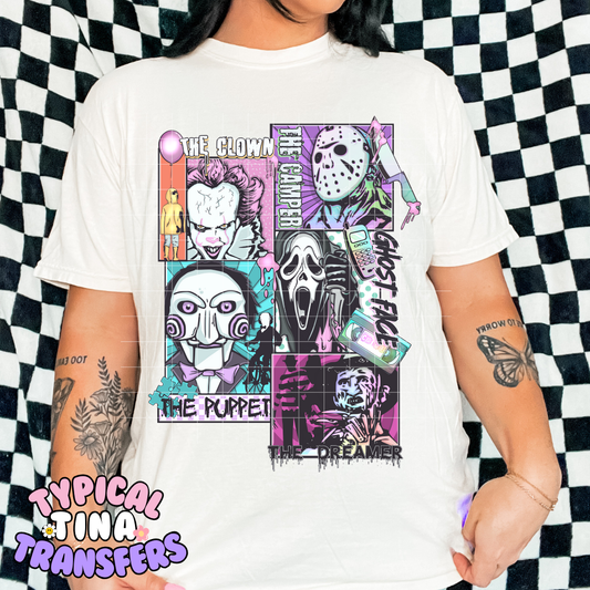 Horror Boys | DTF Transfer | POD