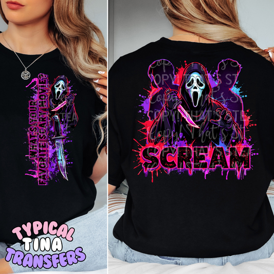 GF - scream purple pink | DTF Transfers | POD