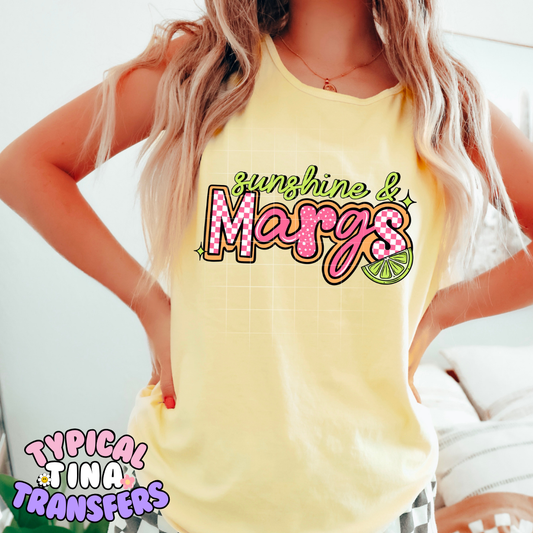 Sunshine and Margs | DTF Transfer | POD