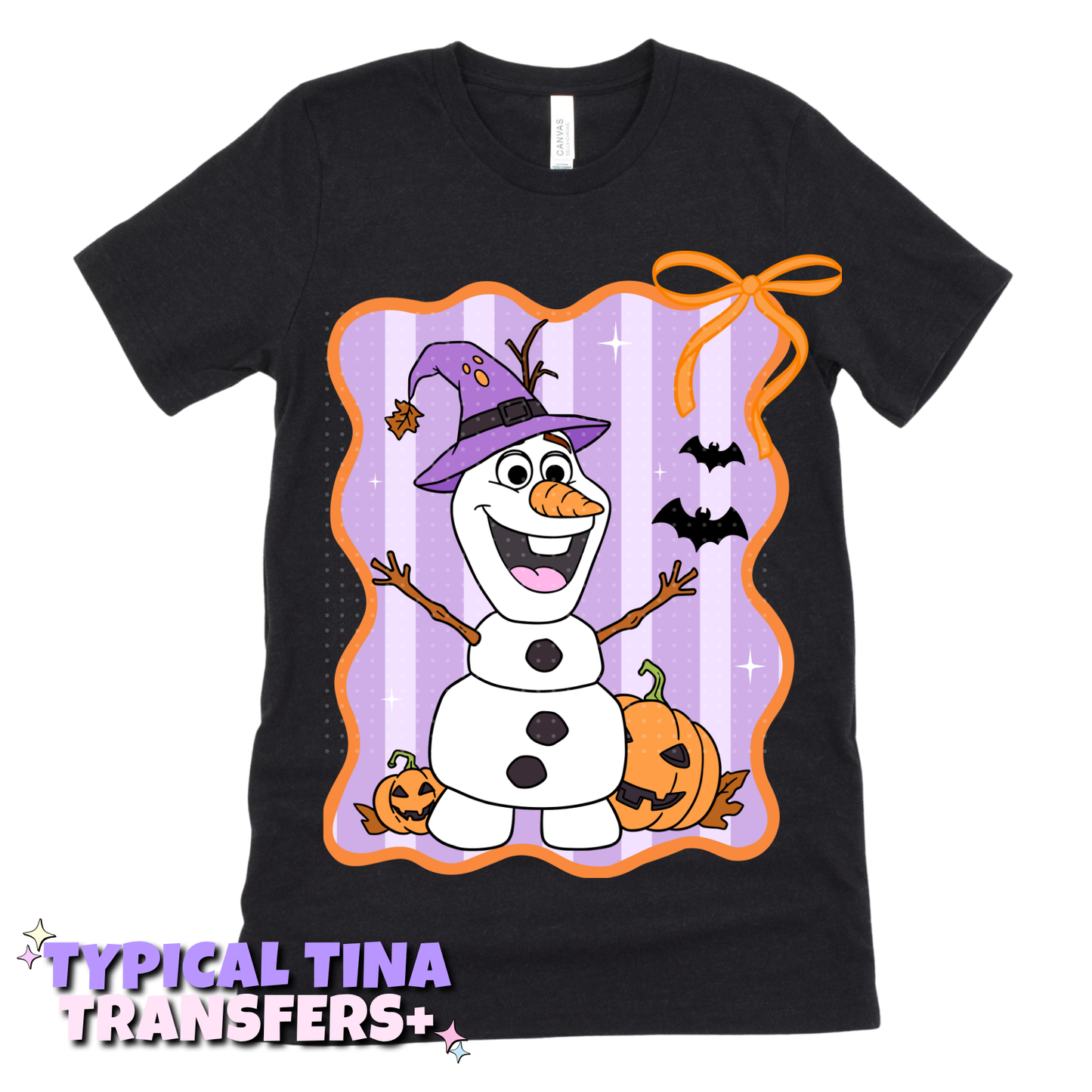 Sidekick Coquette Stripes Halloween | DTF Transfers | POD