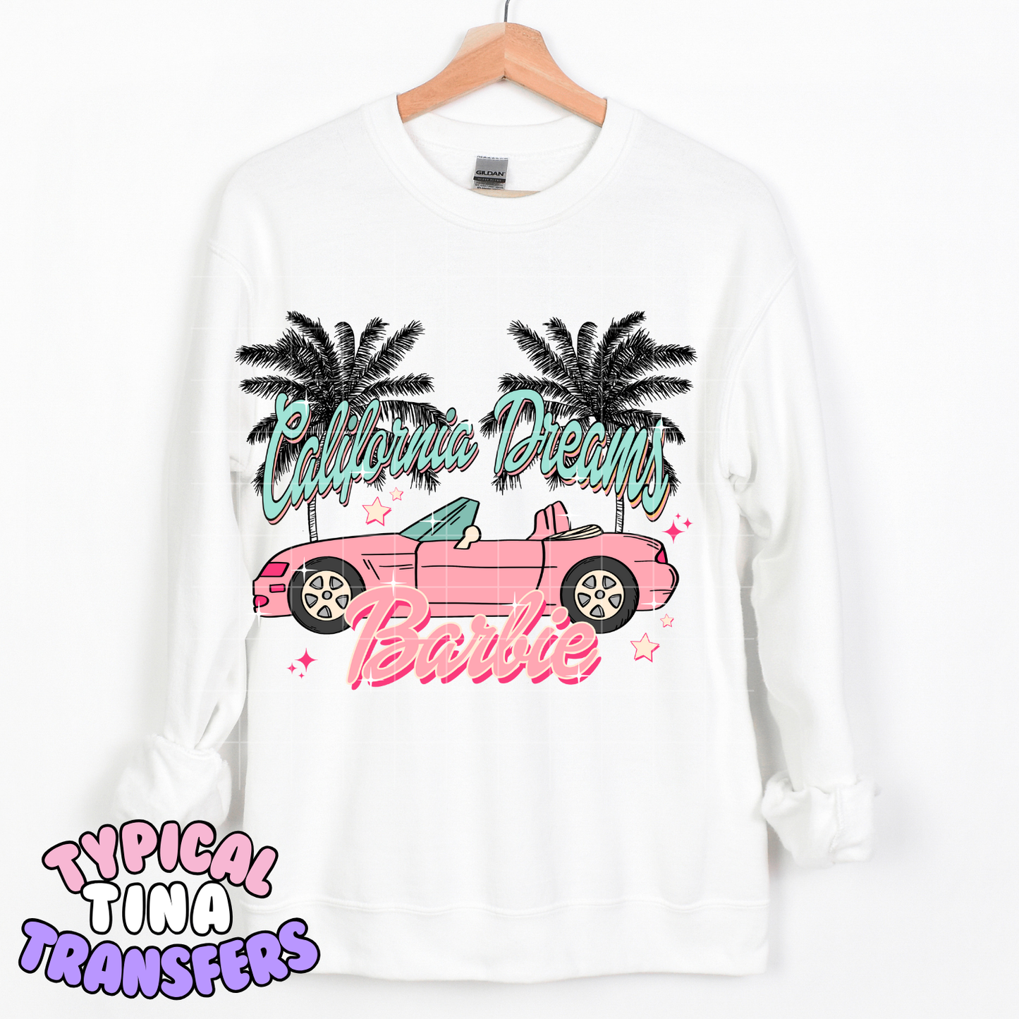 Cali Dreams Barb | DTF Transfer | POD