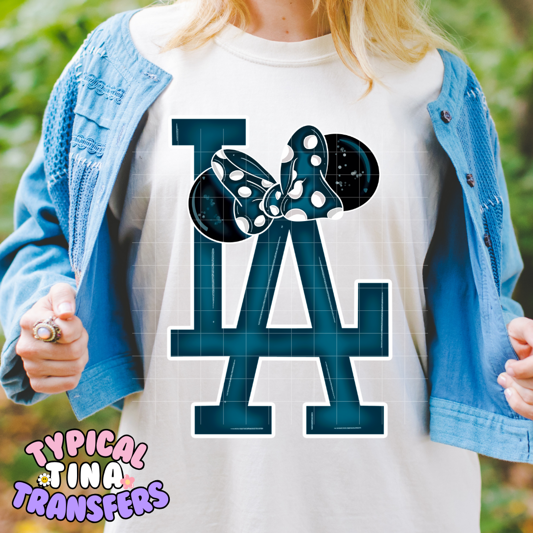 LA Mouse Ears | DTF Screen Print | POD - Choose Design