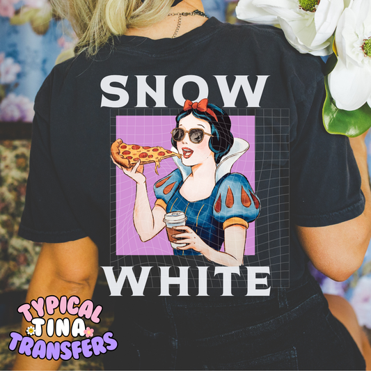 Snow Pizza | DTF Screen Print | POD