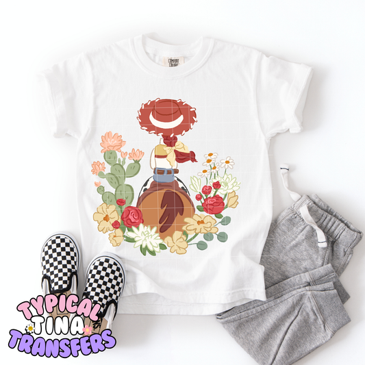 Cow girl J Riding | DTF Transfer | POD