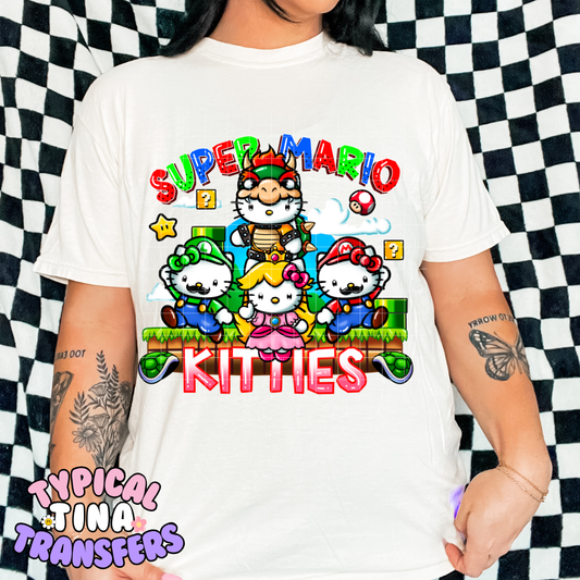 Super Kitties | DTF Transfer | POD