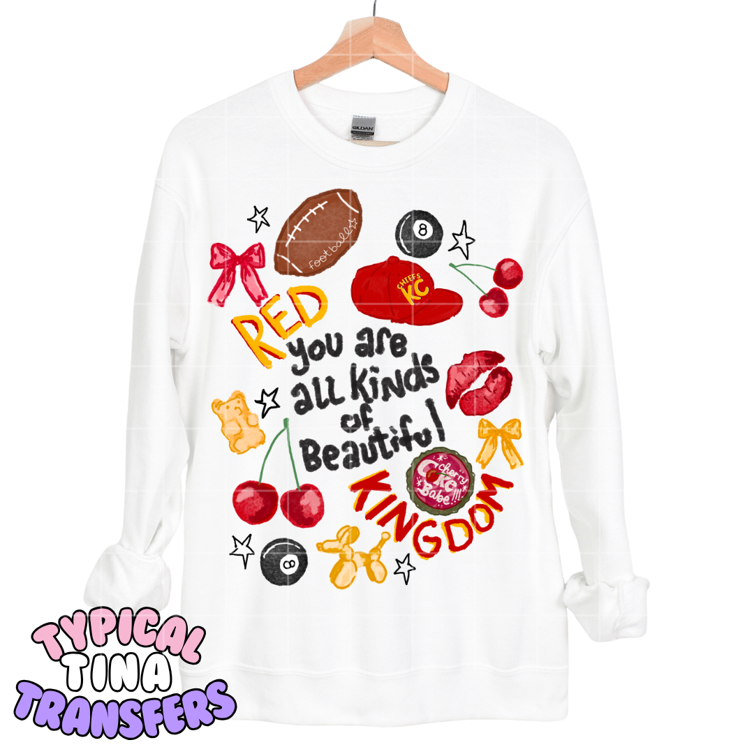 Sports - you are all kinds of beautiful | DTF Transfers | POD