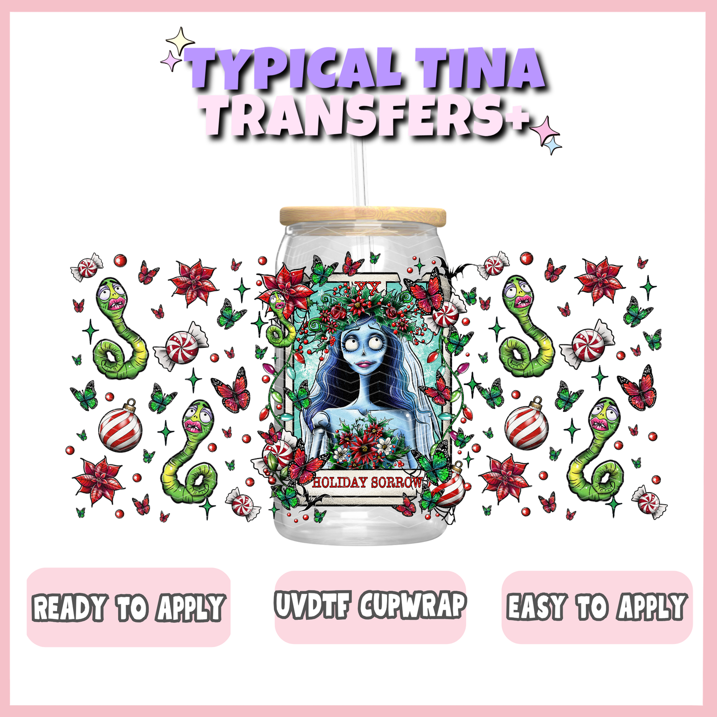 UVDTF #4132 | 16oz UVDTF Wrap | POD