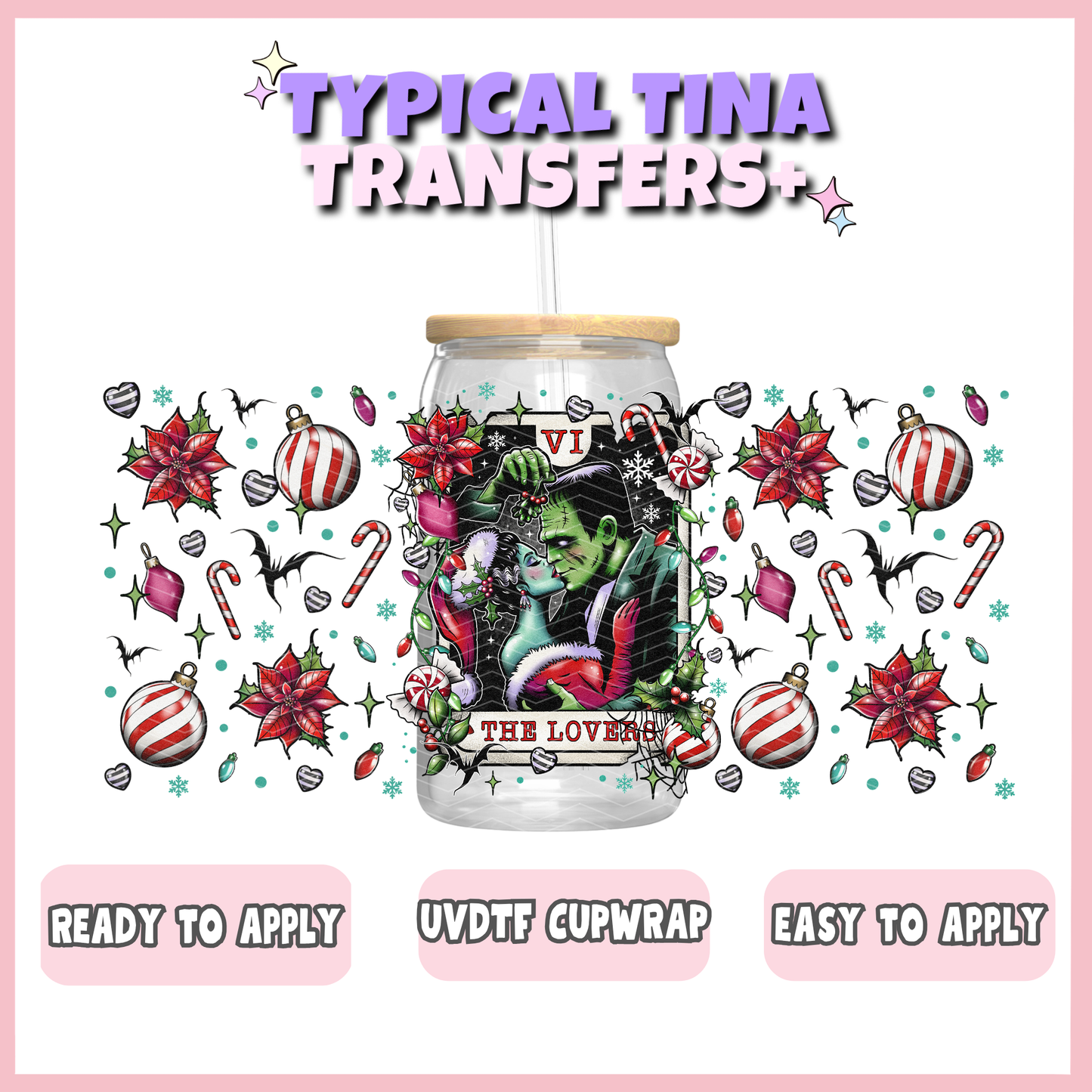 UVDTF #4138 | 16oz UVDTF Wrap | POD