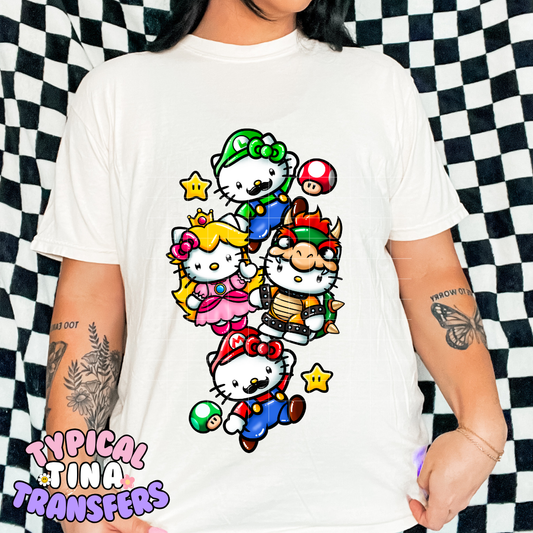 Super Kitties no words | DTF Transfer | POD