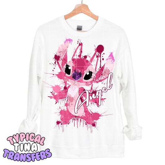 Paint splatter - Angel | DTF Transfers | POD