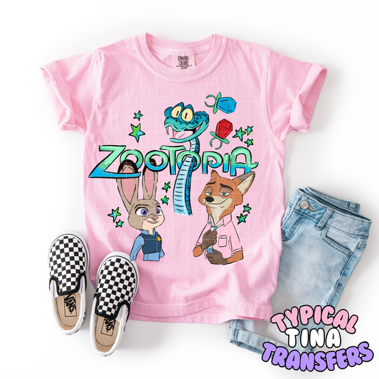 Zoo-topia | DTF Transfer | POD