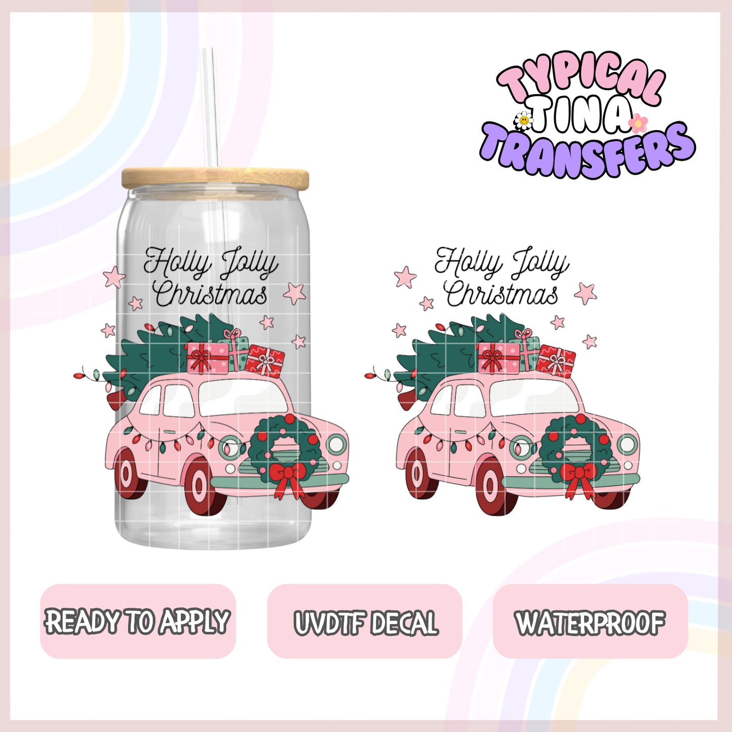 UVDTF Decal | 3"-4" decals | POD