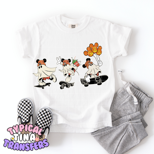 Mick Ghost Skateboarding |  DTF Transfer | POD