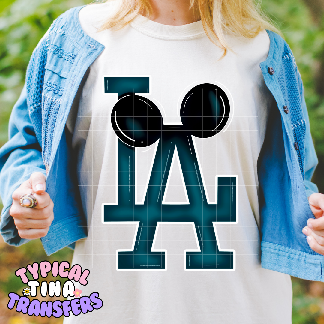 LA Mouse Ears | DTF Screen Print | POD - Choose Design