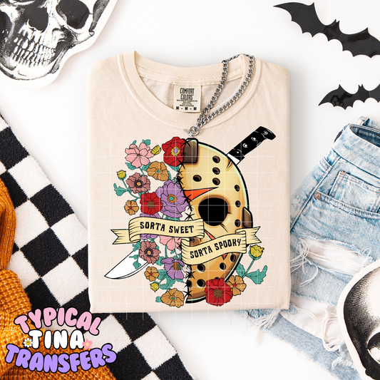 Sorta Sweet Sorta Spooky Jason | DTF Transfer | POD