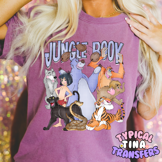 Book Jungle | DTF Screen Print | POD
