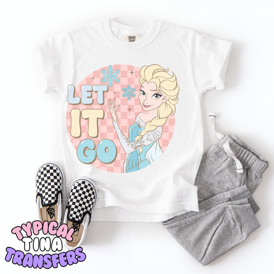 Elxx Let it Go | DTF Transfer | POD