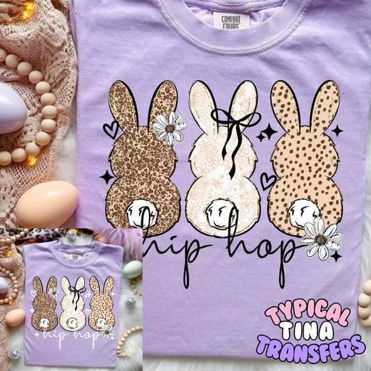 Hip hop easter bunnies| DTF Transfers | POD