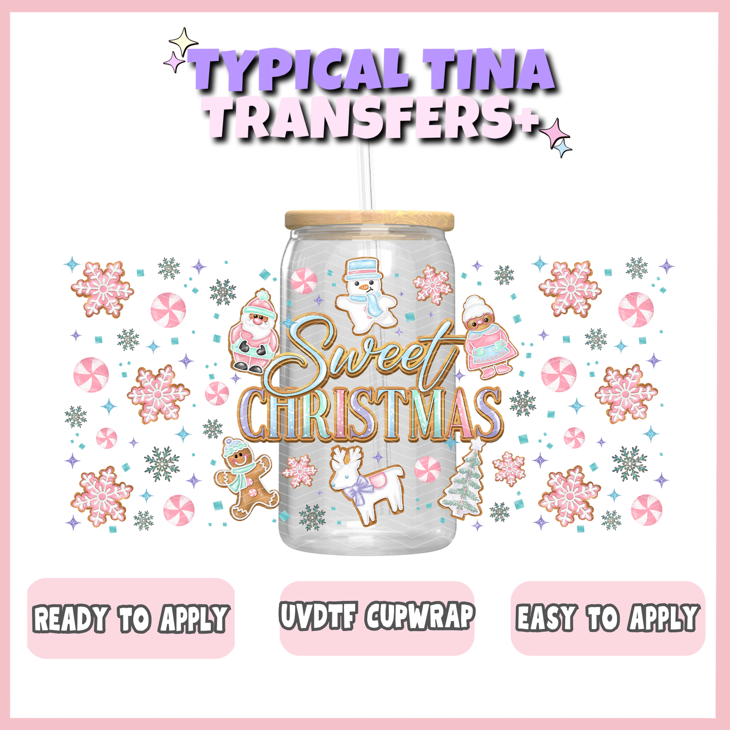 UVDTF #4405 | 16oz UVDTF Wrap | POD