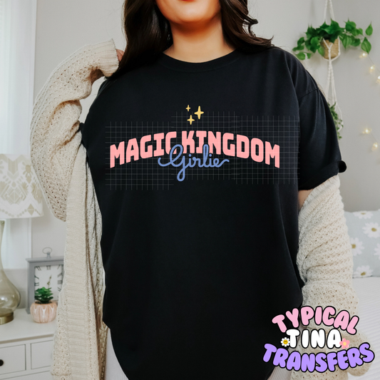 Magic King Girlie | DTF Transfer | POD