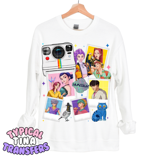 KPop Photo and camera | DTF Transfers | POD