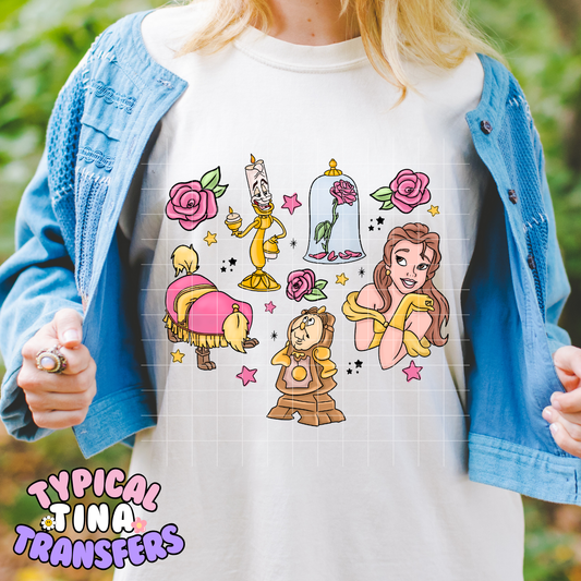 Beauty in Pink | DTF Screen Print | 11" Adult