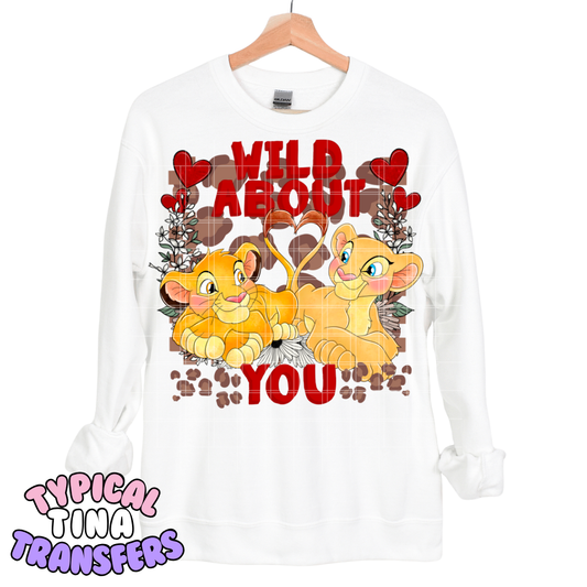 wild about you | DTF Transfers | POD