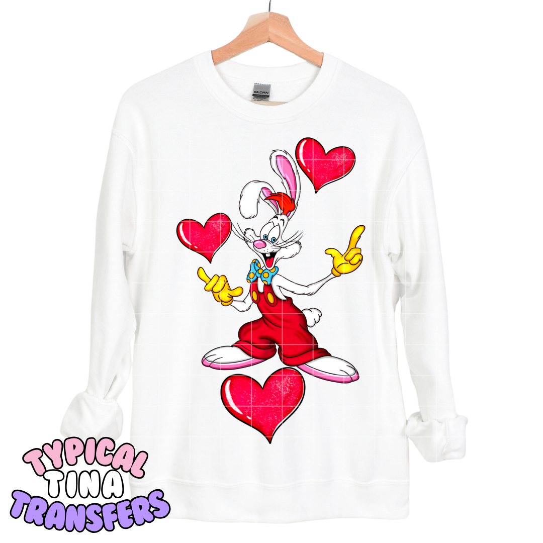 Roger Rab and Jessica | DTF Transfers | POD