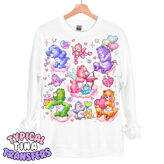 C Bears Vday cupids | DTF Transfers | POD