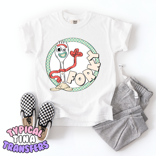 Fork-E | DTF Transfer | POD