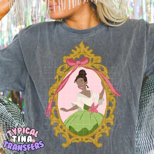 Mirror Tiana | DTF Screen Print | POD