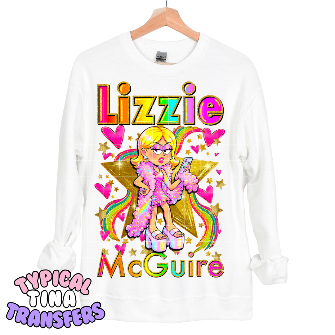 Rainbow - Liz | DTF Transfers | POD