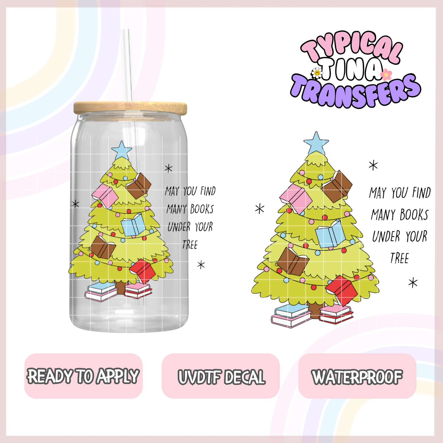 UVDTF Decal | 3"-4" decals | POD