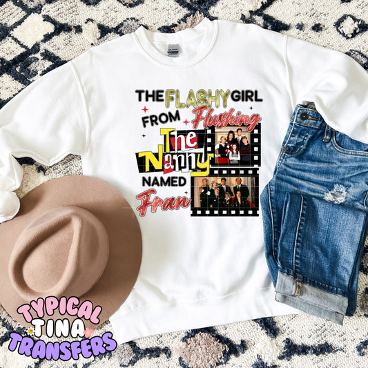 Flashy Girl | DTF Screen Print | POD